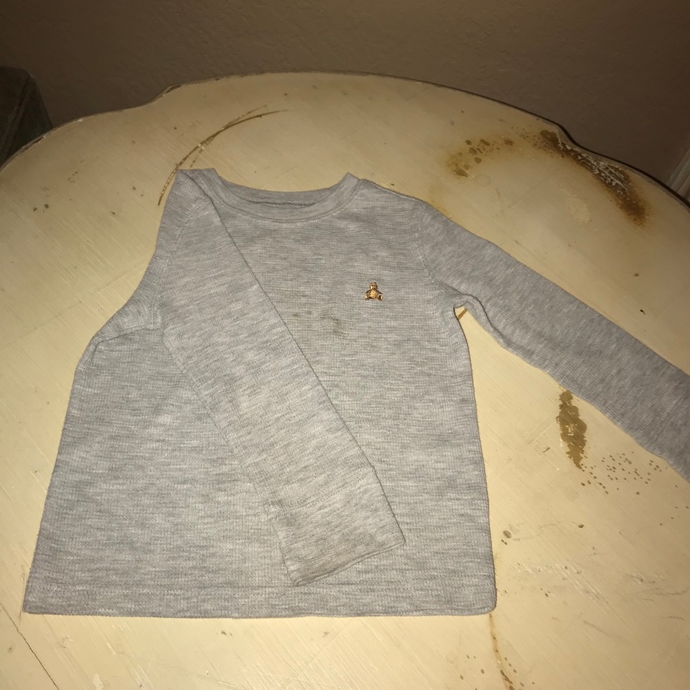 Gap Crew Neck Shirt Grey Size 2T